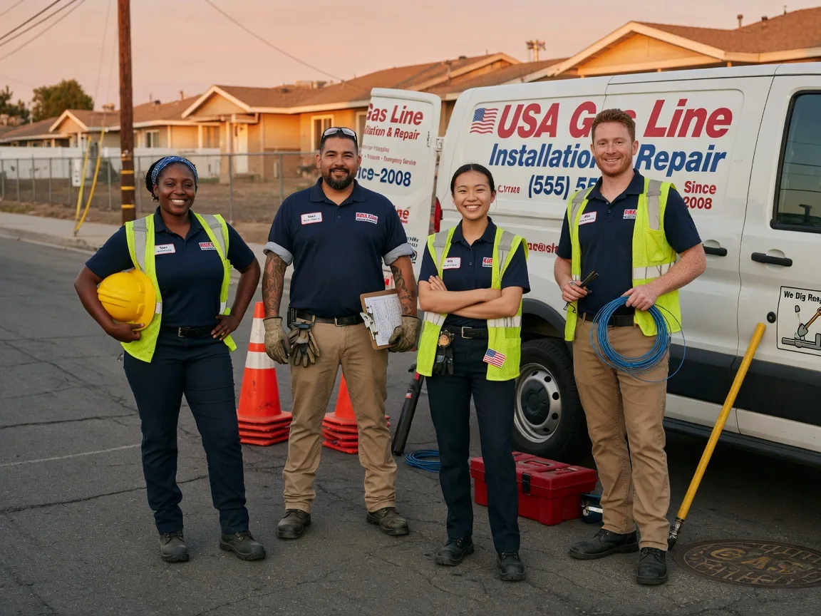 Gas Line Installation company in Velva, ND